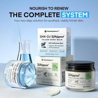 Tallow Honey Balm and GHK-CU Tallow Balm Set