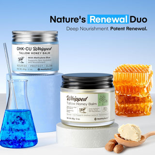 Tallow Honey Balm and GHK-CU Tallow Balm Set