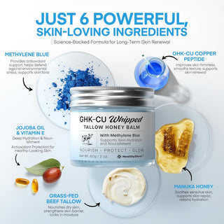 GHK-CU Whipped Tallow Honey Balm